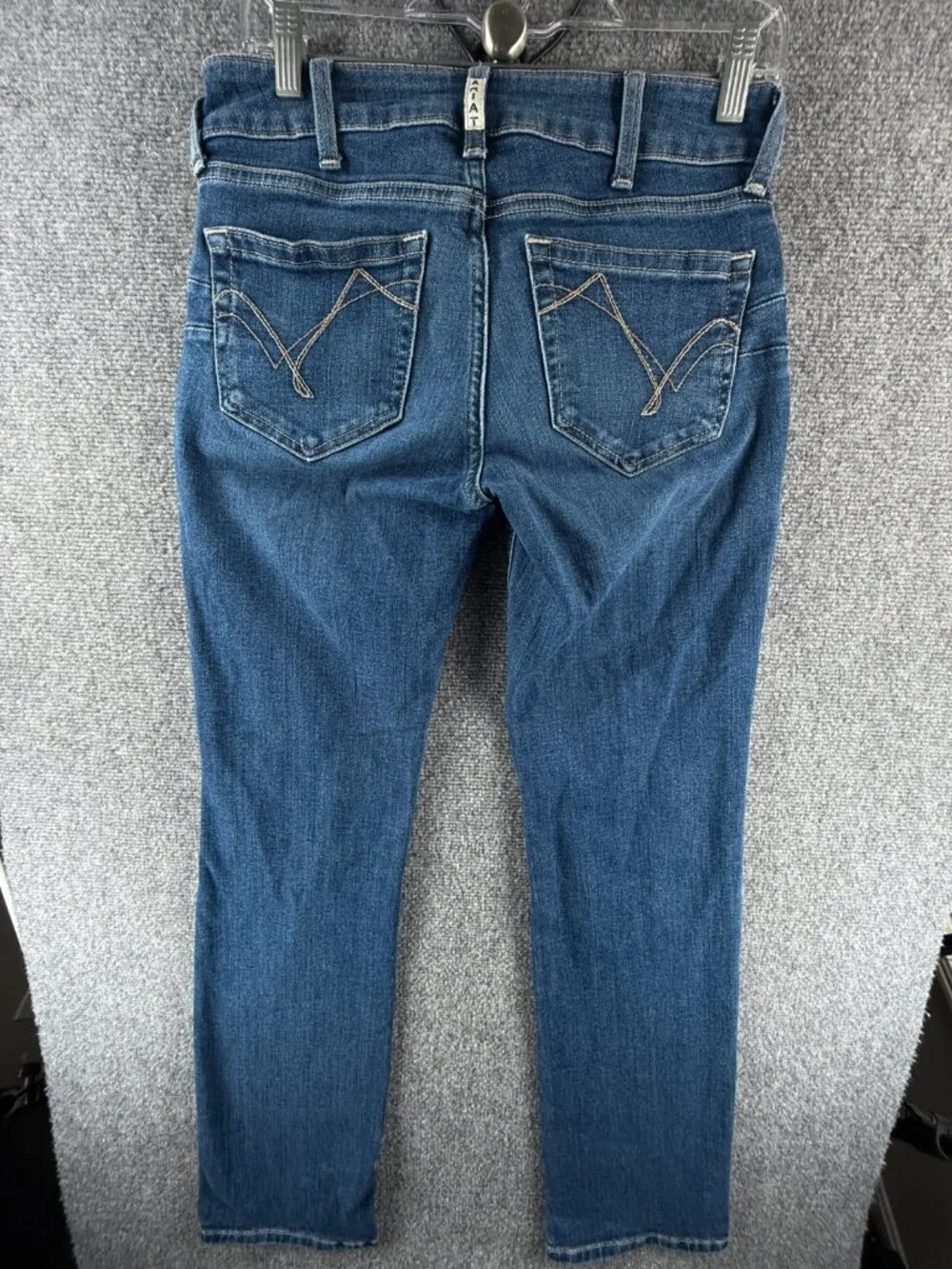 Ariat REAL Jeans Women 27R Denim Mackenzie Straight PR Abby Stretch ACTL 29X32